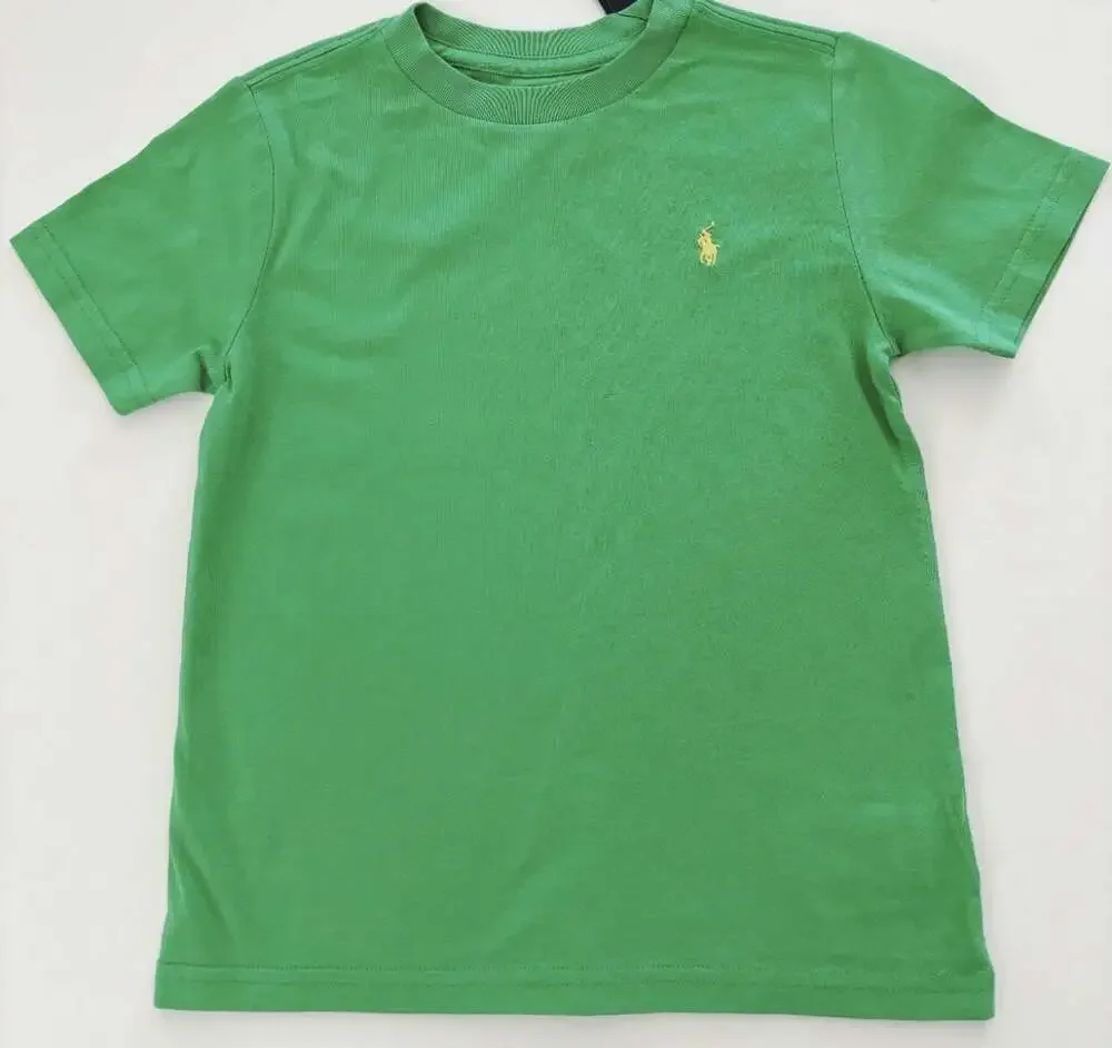 Polo Ralph Lauren Green Short Sleeve Classic Crewneck Tee- T Shirt -NWT
